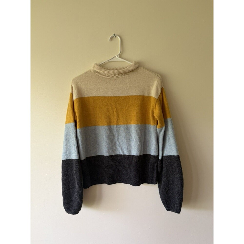 Veronica Beard FAB! Faber Color Blocked Sweater Knit 100% Cashmere Size XS - Picture 4 of 5